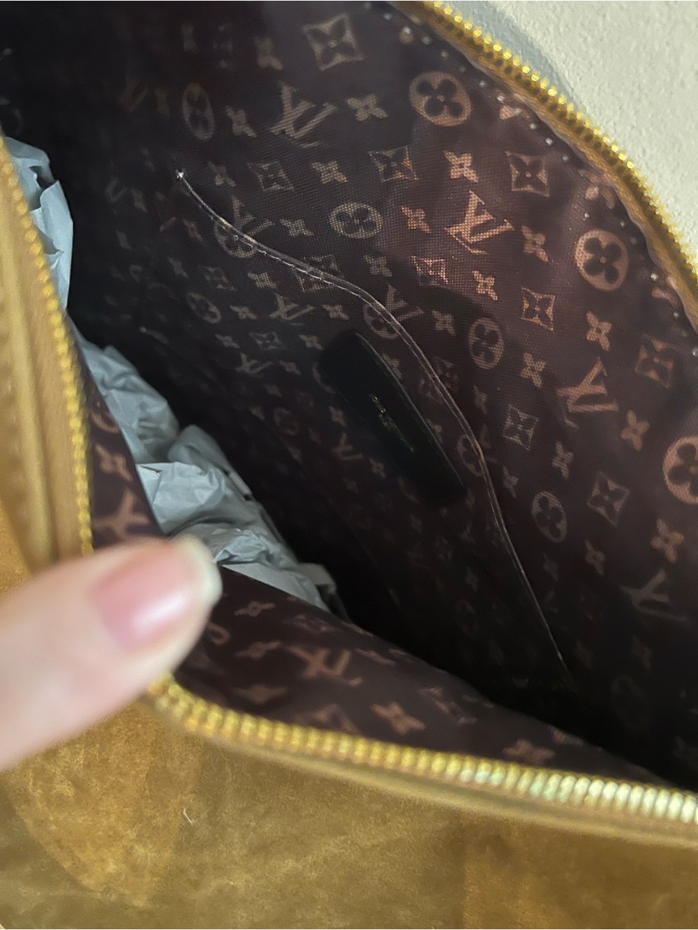 Suede bag - Picture 6 of 6
